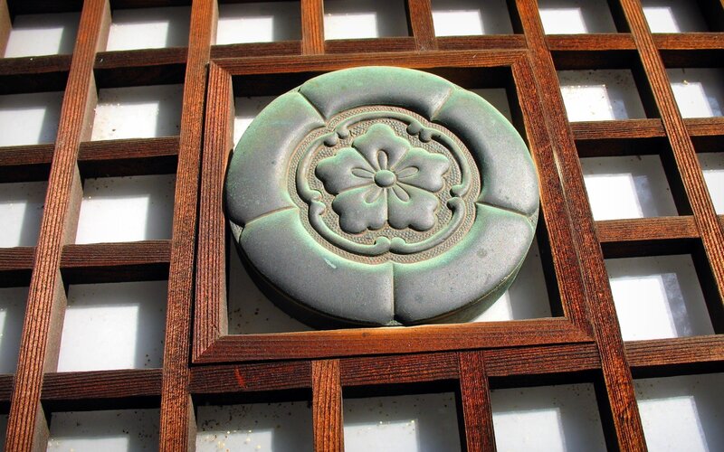 traditional japanese window detail