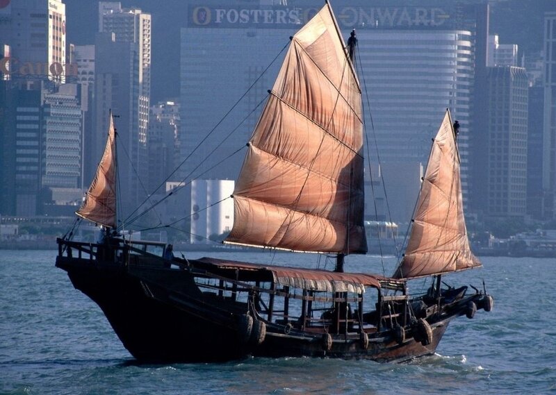 Traditional Junk Boat