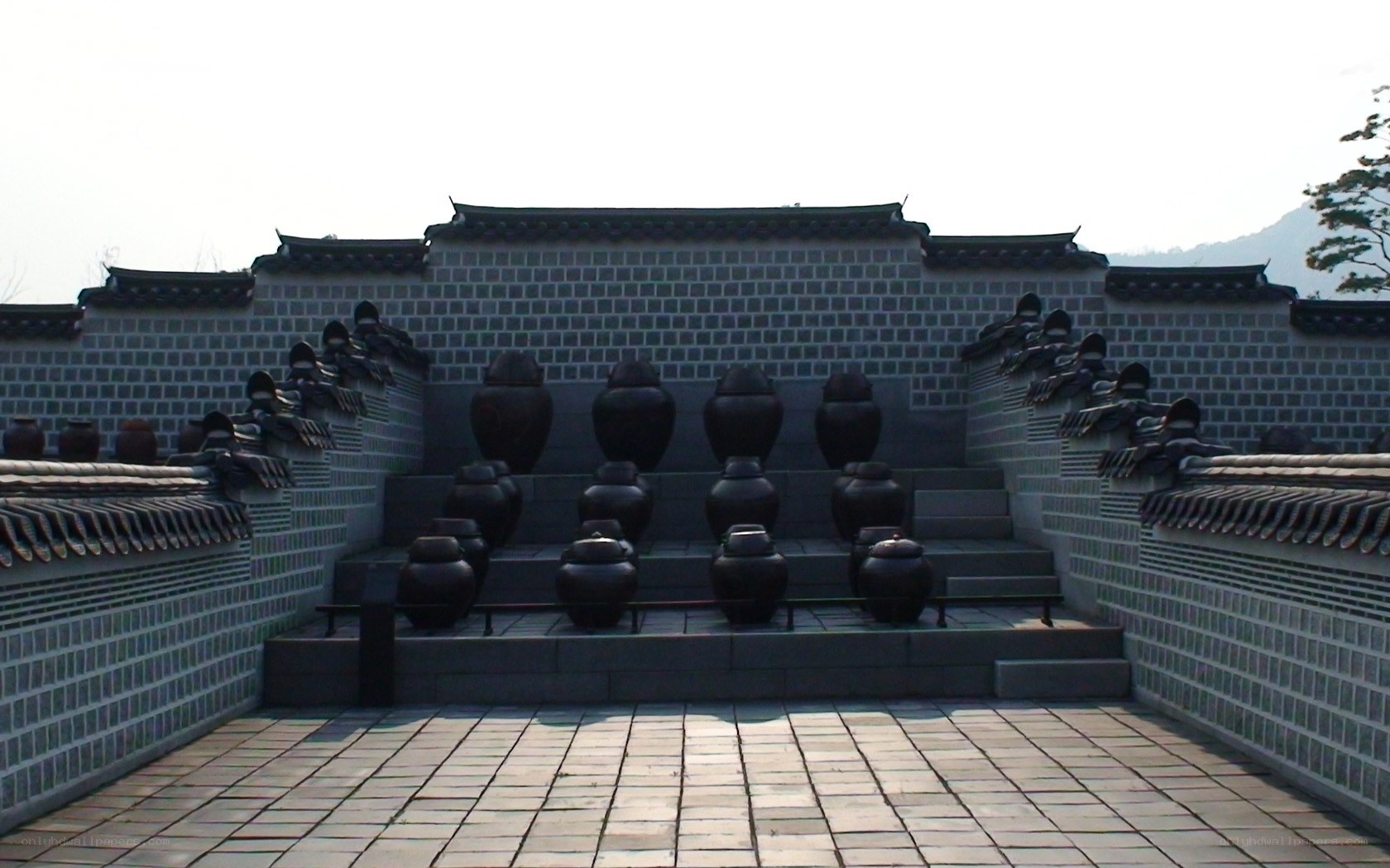 Traditional Korean ceramic jars