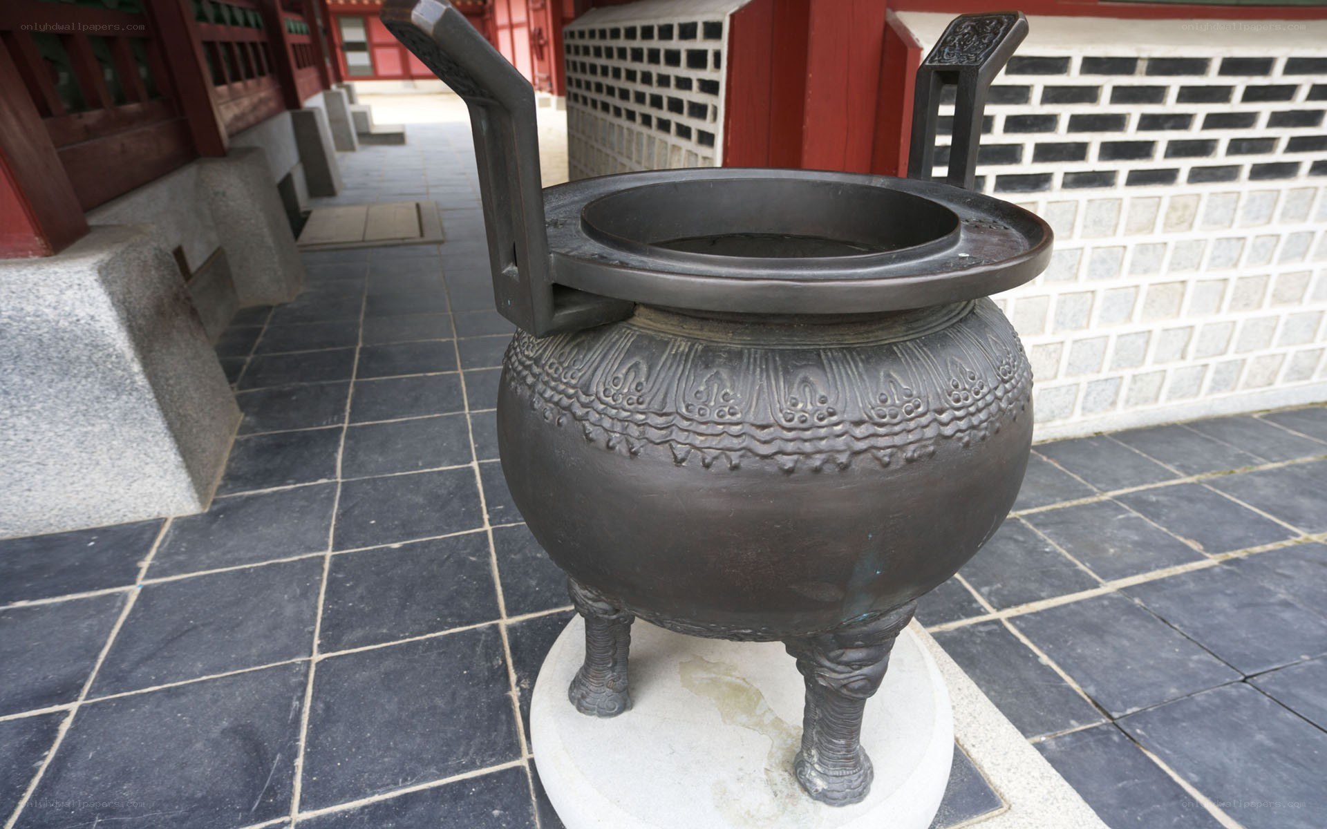 Traditional Korean incense burner