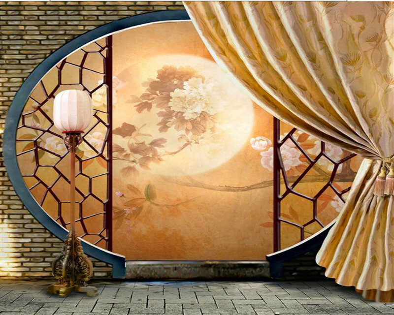Traditional Lantern and Screen