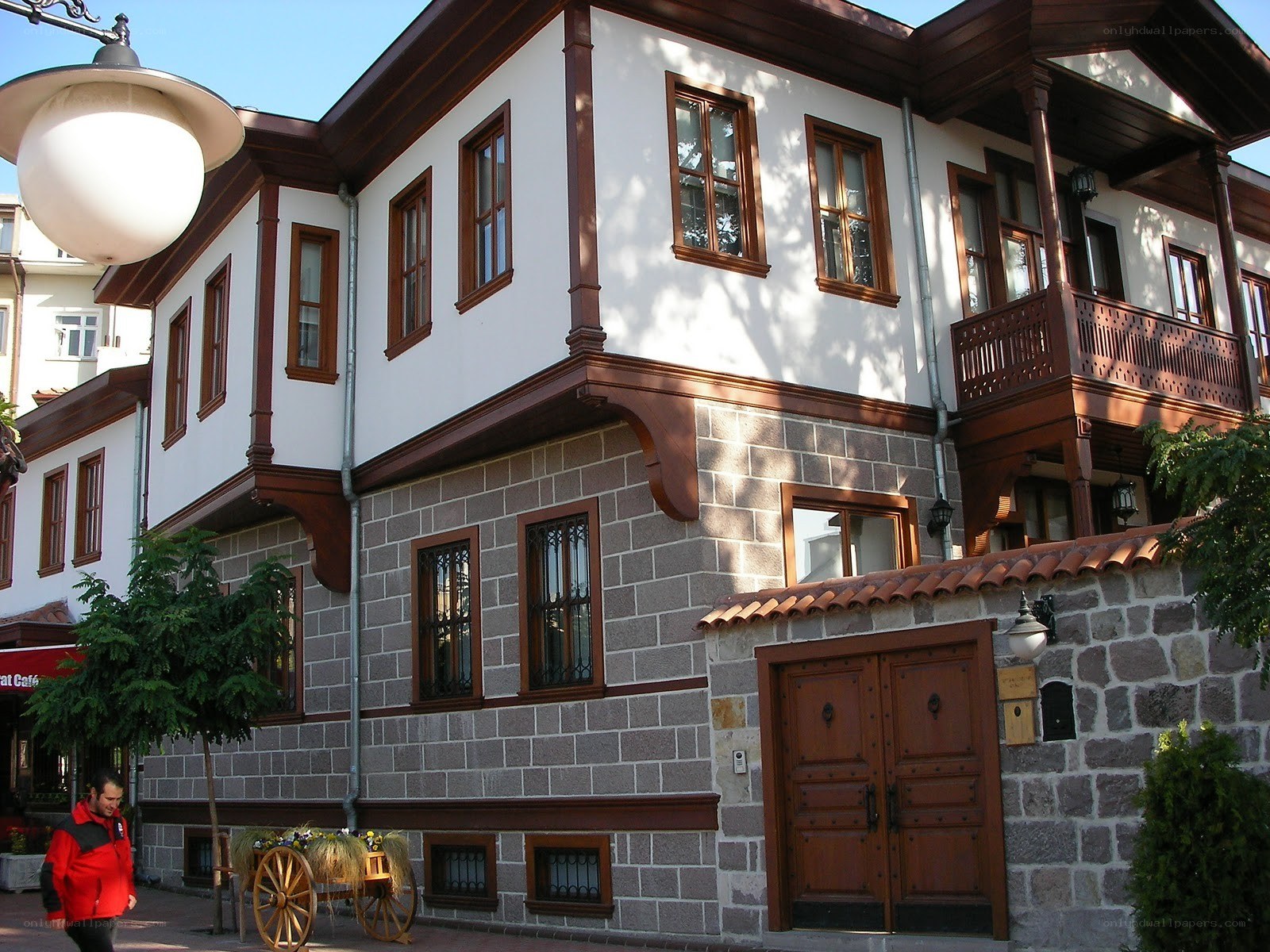 Traditional Ottoman-style building