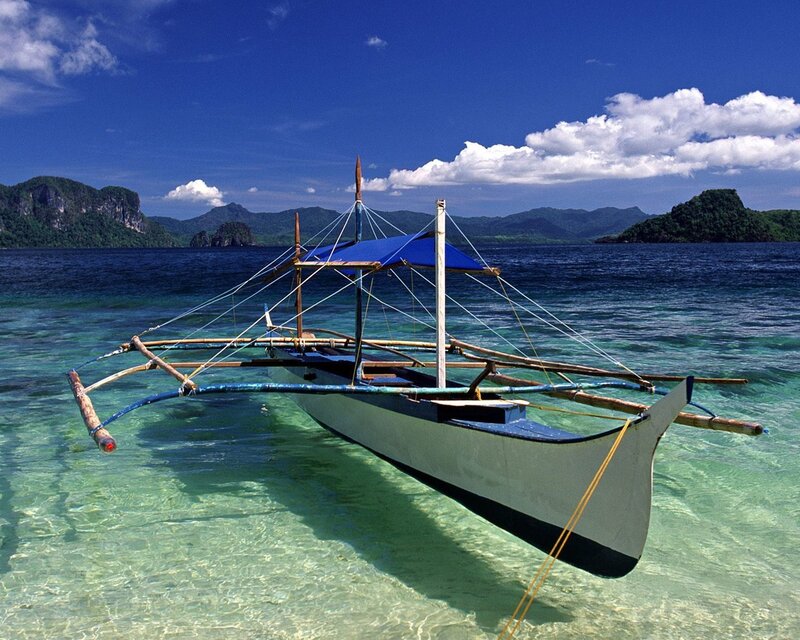 Traditional Outrigger Boat
