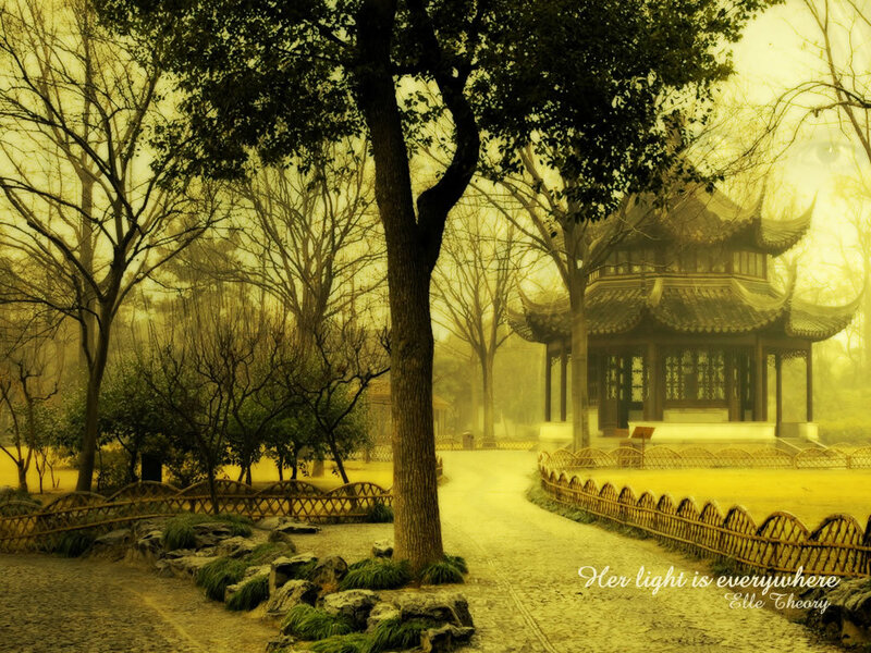 Traditional Pavilion in Garden