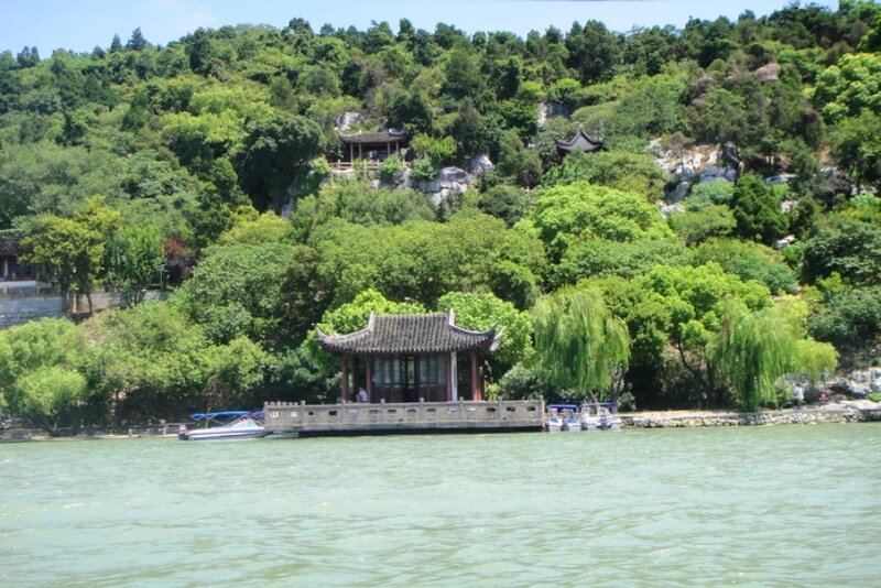 Traditional Pavilion on Lake