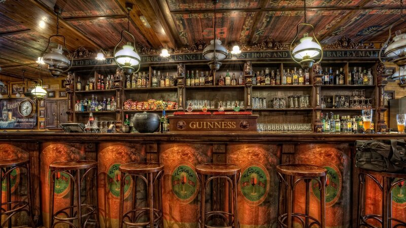 traditional pub interior
