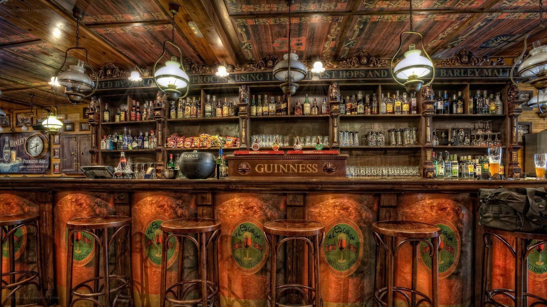 traditional pub interior