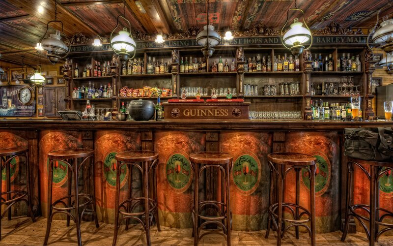 traditional pub interior