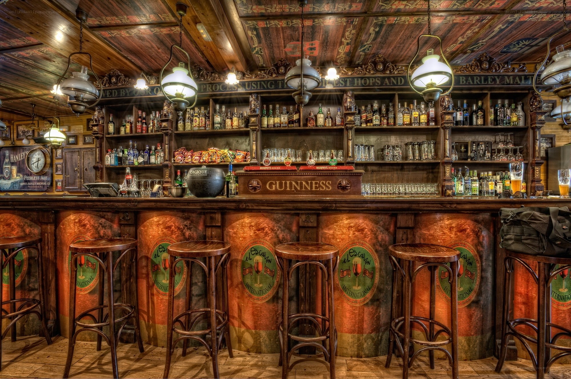 traditional pub interior
