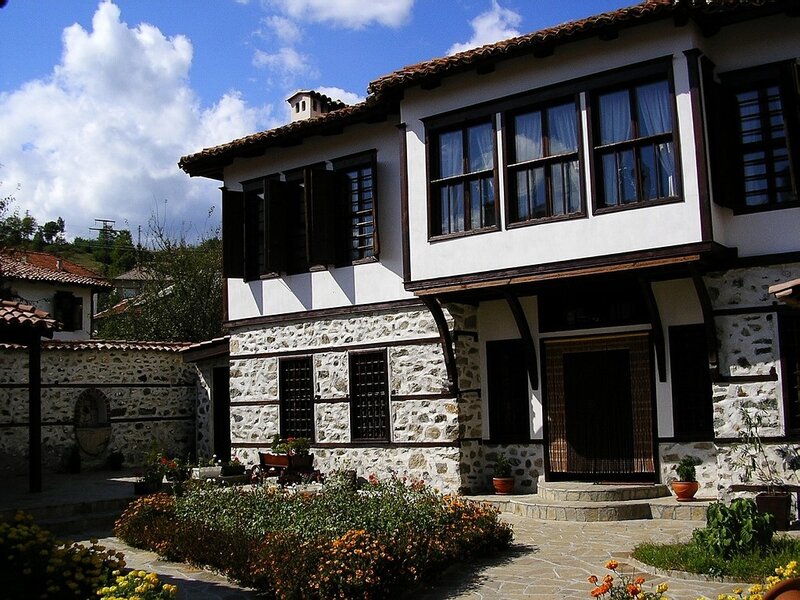 Traditional stone house in Bulgaria