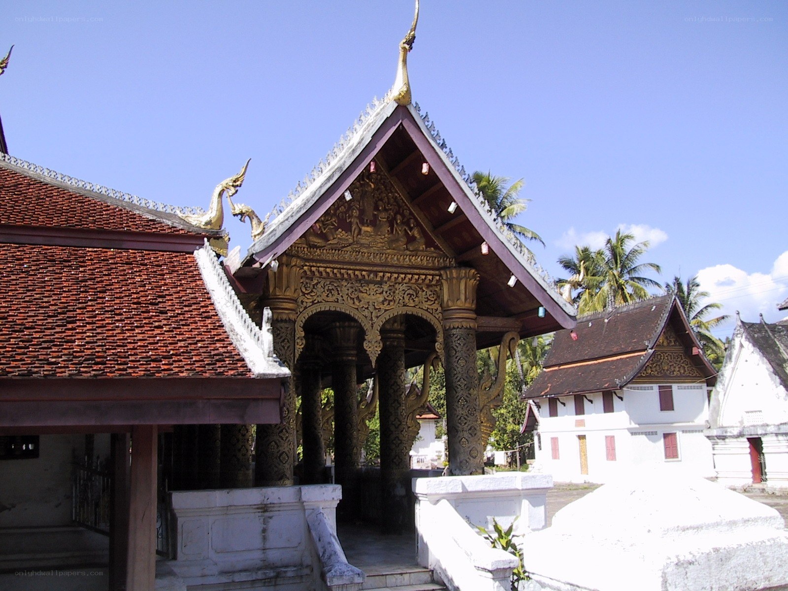 Traditional temple in Laos