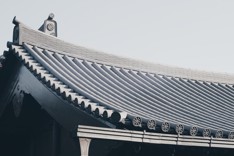 Traditional Tiled Roof — Gray