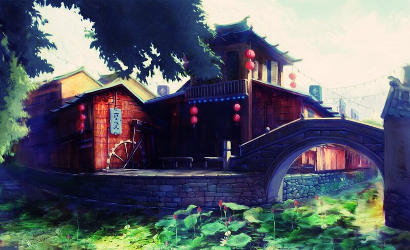 Traditional Water Village