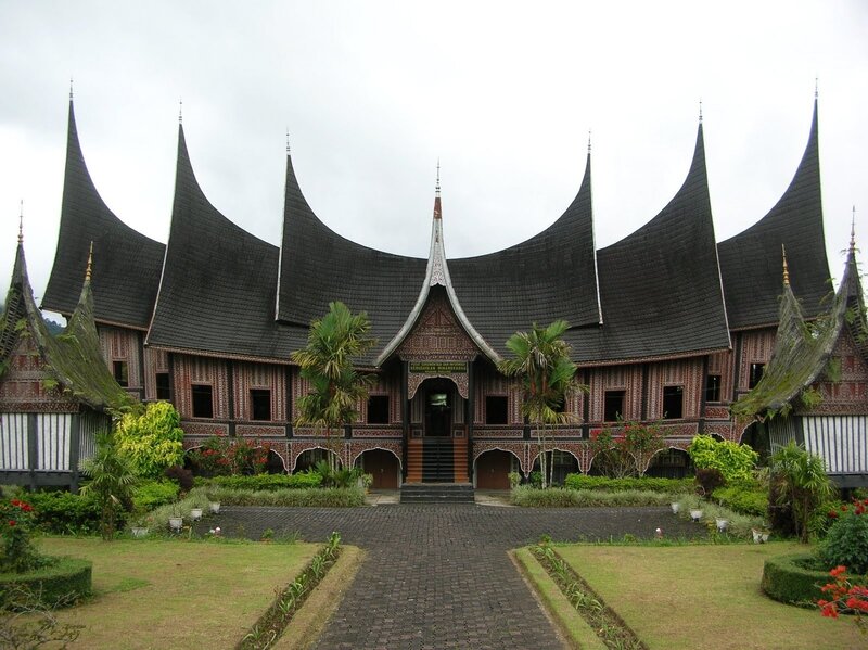 Traditional Wooden House — Black