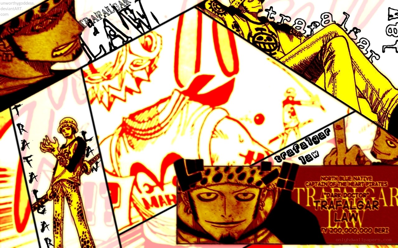 Trafalgar Law collage