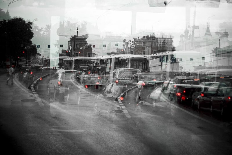 Traffic in a city