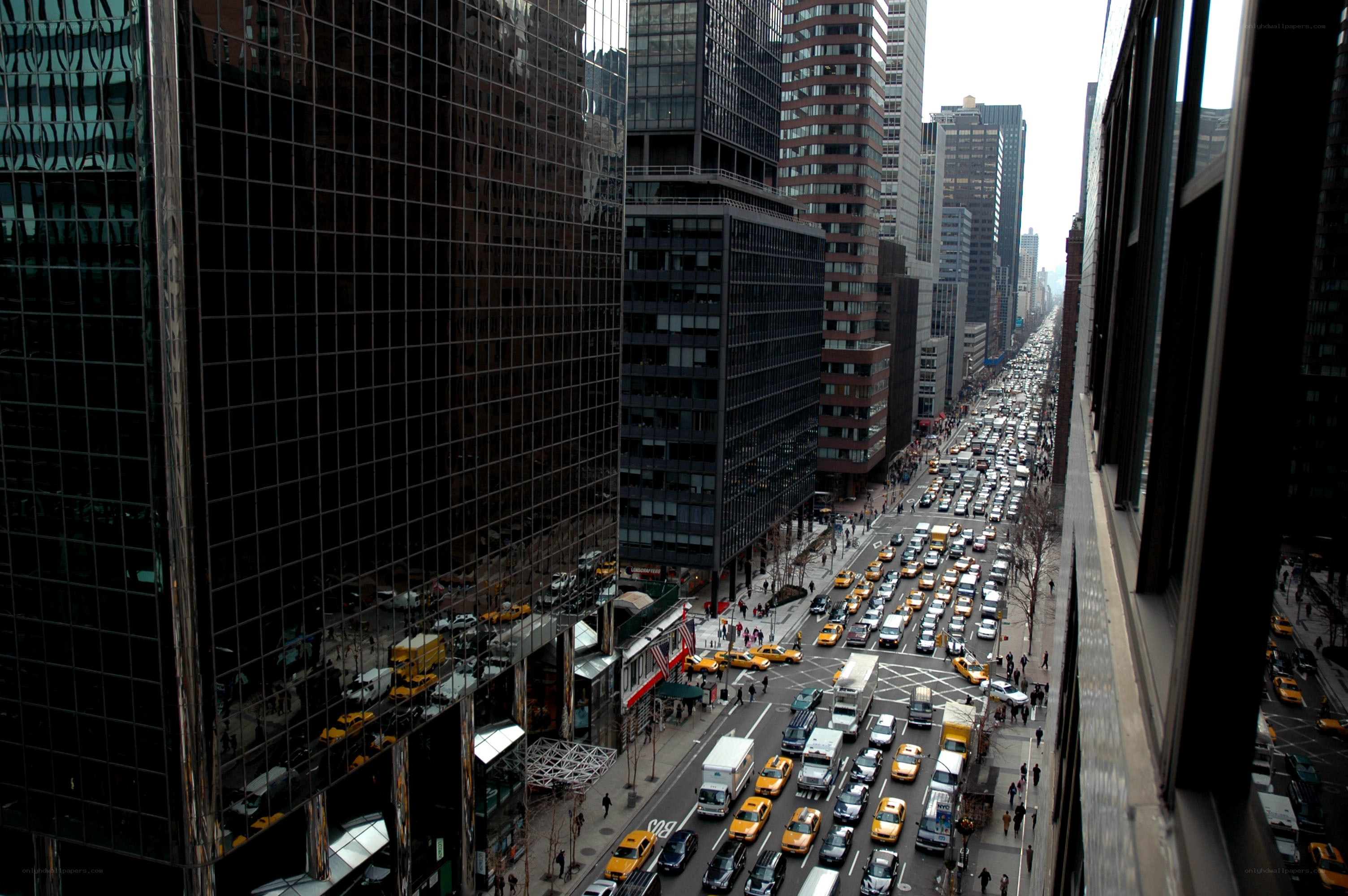 traffic jam in new york city