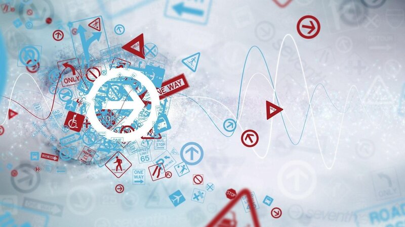 Traffic Signs and Symbols — White, Dynamic