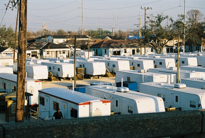 Trailer park in New Orleans