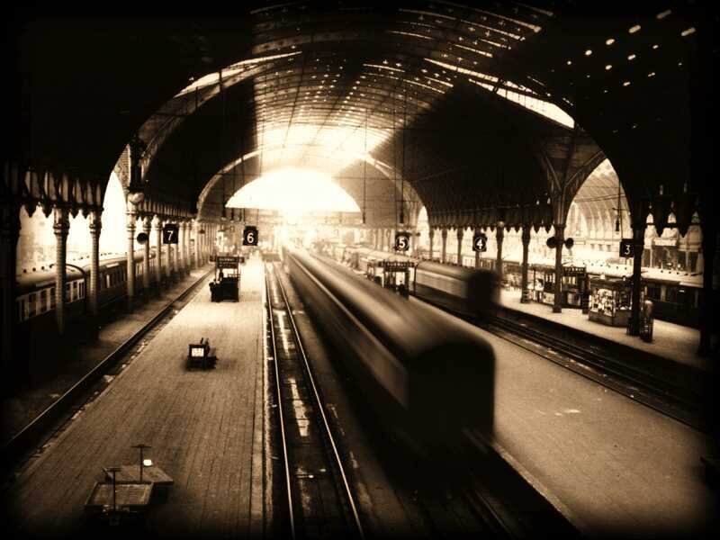 Train at Station