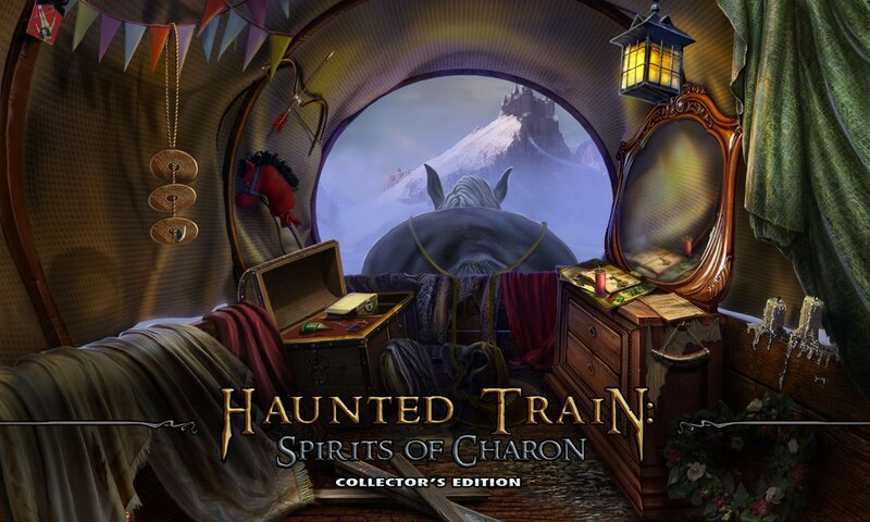 Train Car Interior — Brown, Mysterious