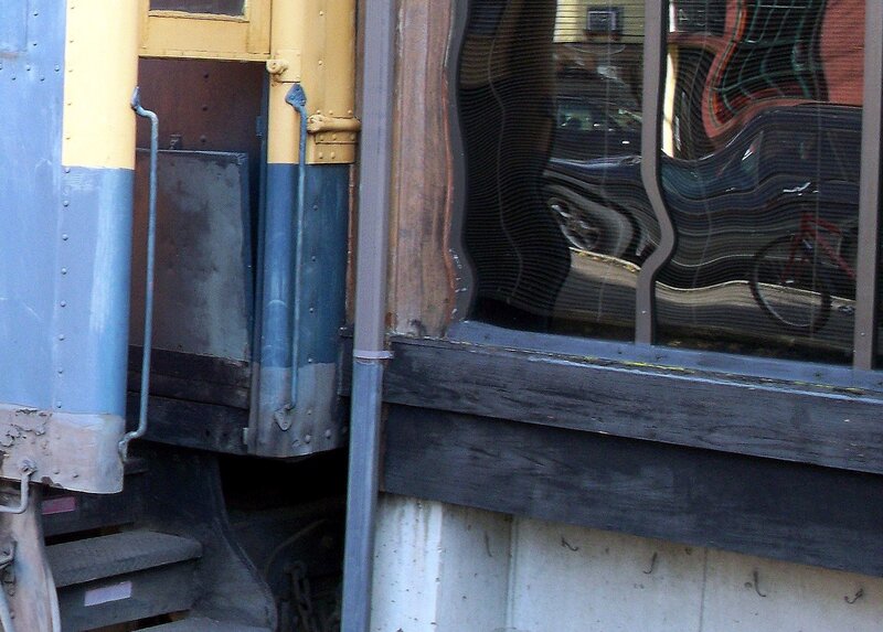 train car side view