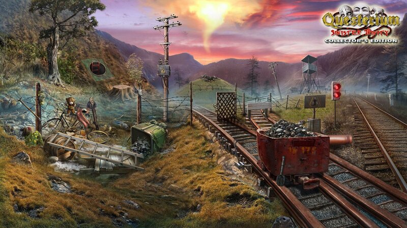 Train Cart on Tracks