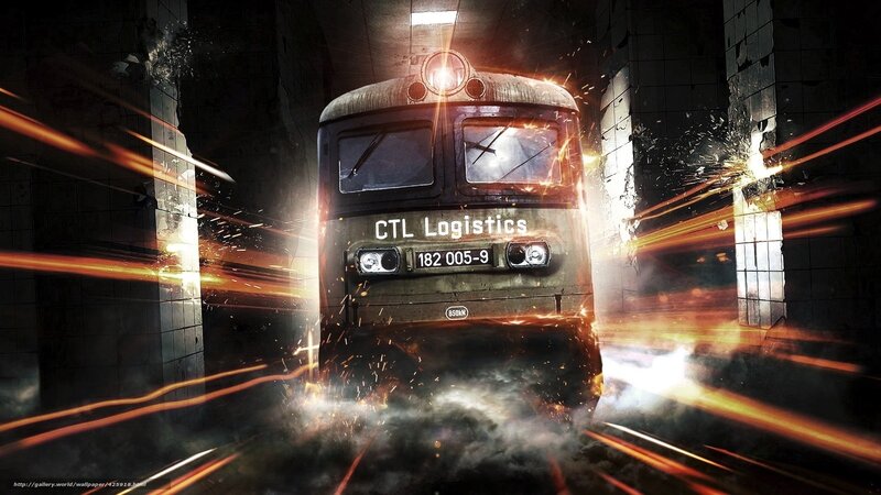 Train crash in tunnel