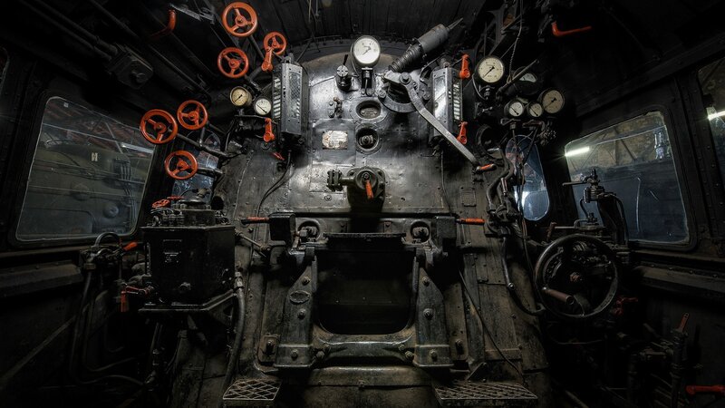 Train Engine Cab