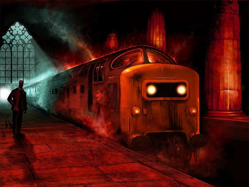 Train in Station