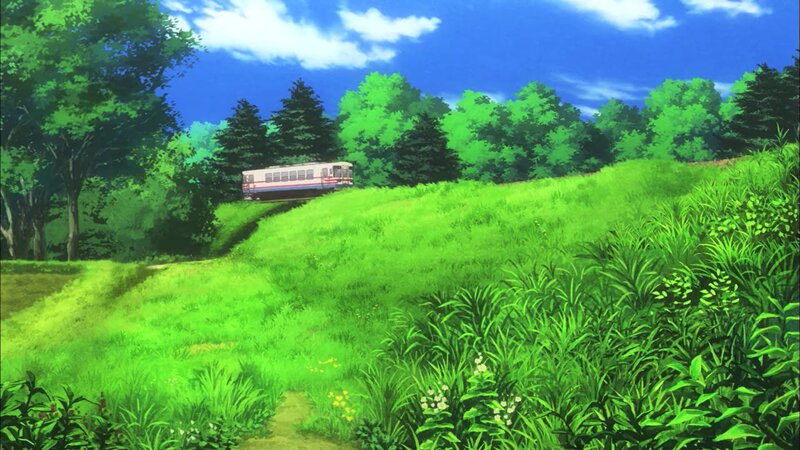 Train on Grassy Hill