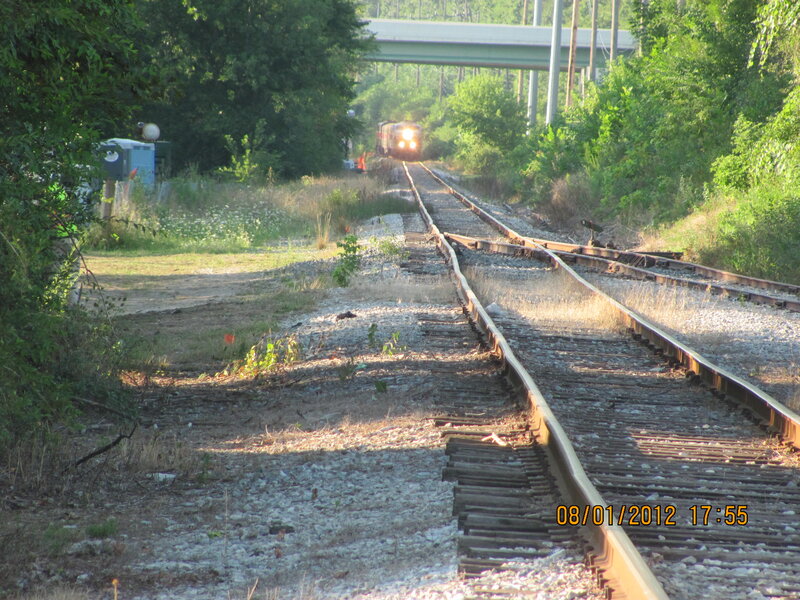 Train on Tracks — Green
