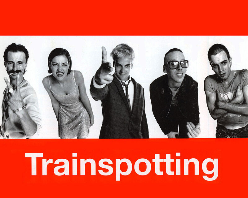 Train spotting movie poster