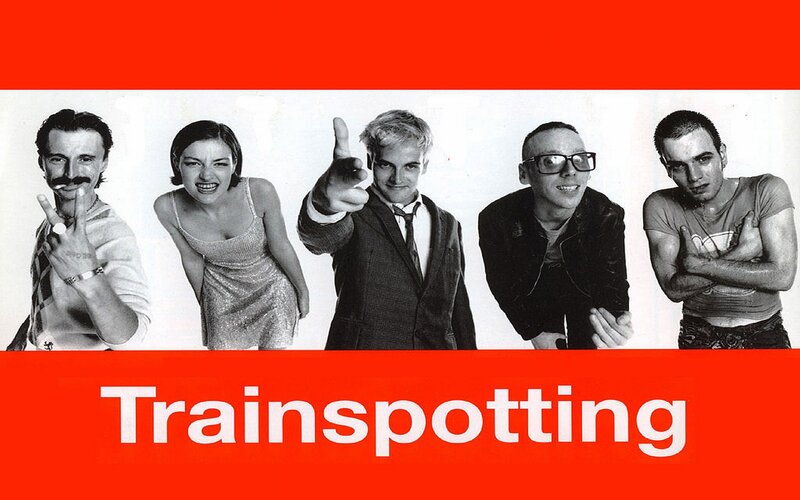 Train spotting movie poster
