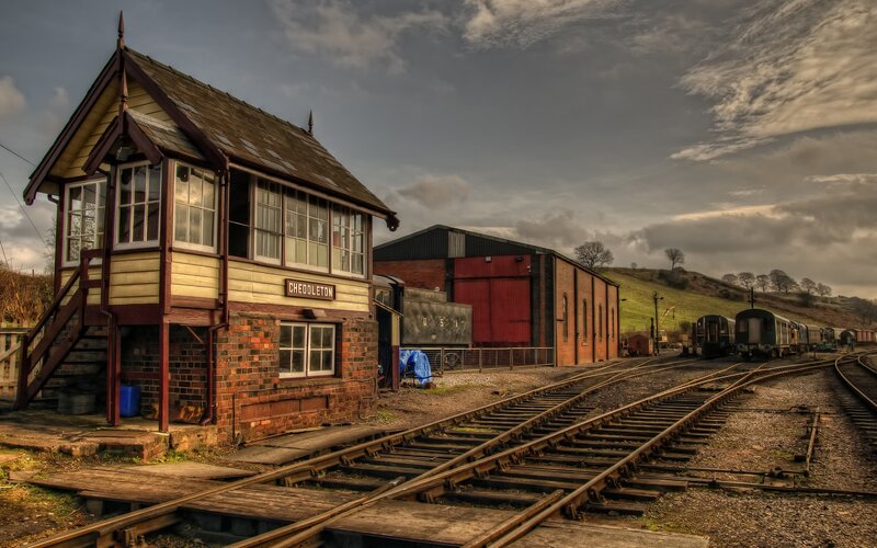Train Station at Chedleton