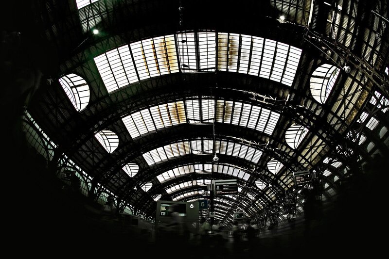 train station ceiling
