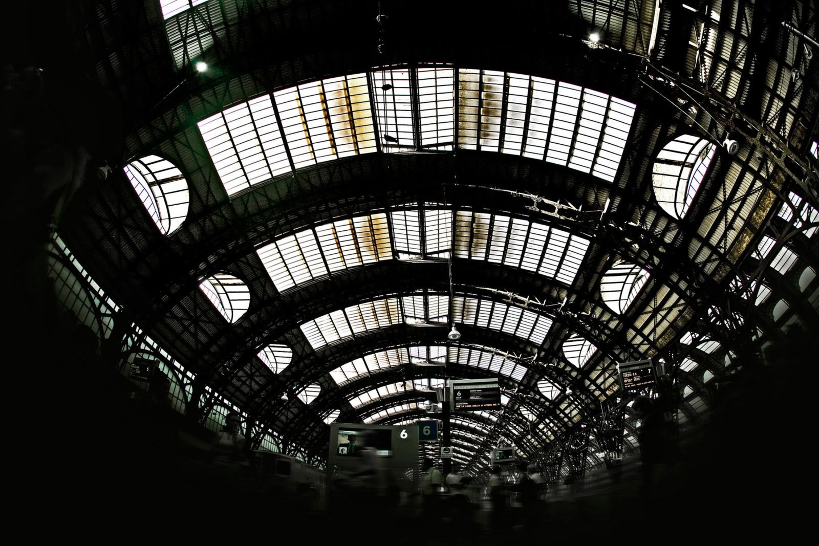 train station ceiling
