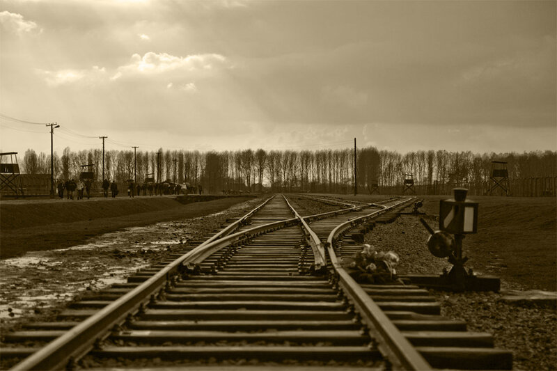 Train Tracks at Auschwitz