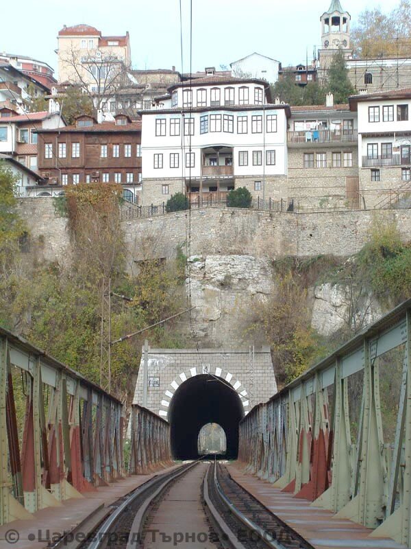 Train tunnel in Plovdiv