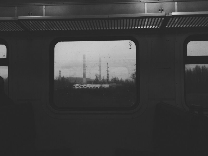 Train Window View