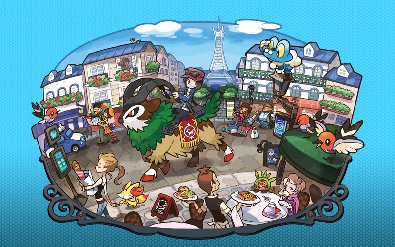 Trainer Riding a Pokémon
