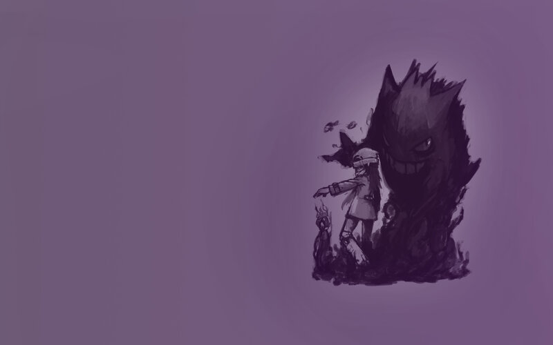 Trainer with Gengar