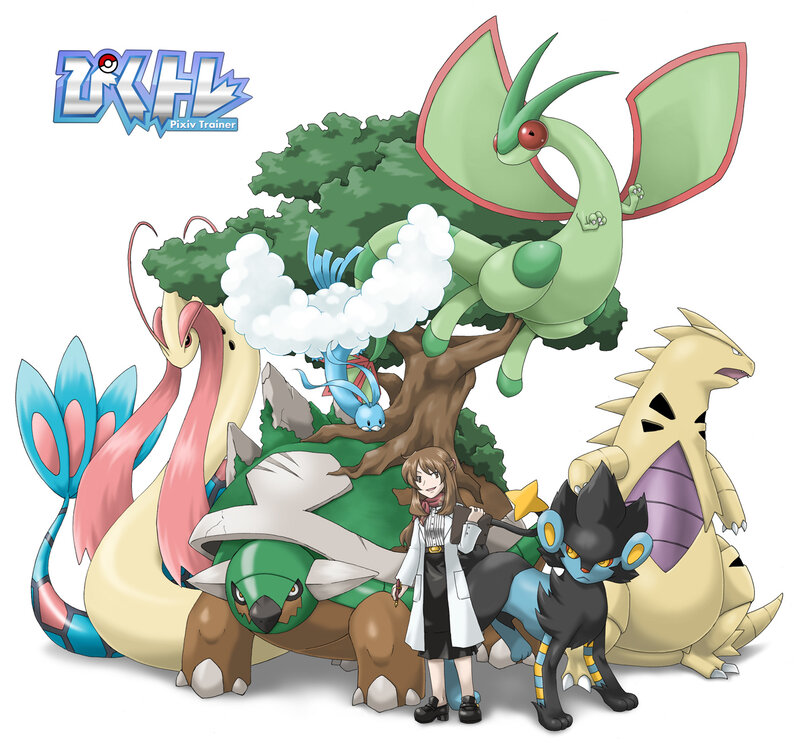 Trainer with Pokémon