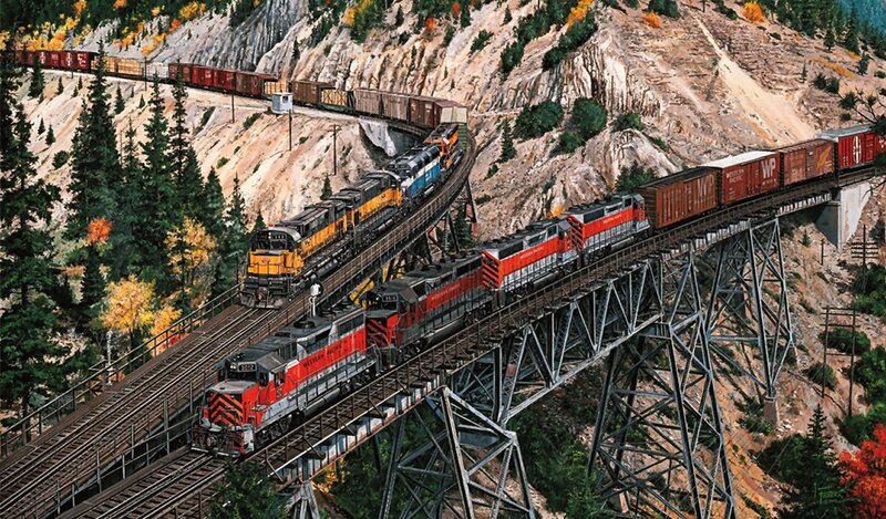 Trains on Bridges