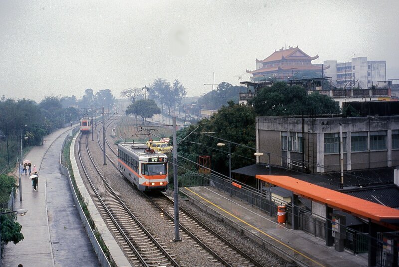 Trains on Elevated Tracks