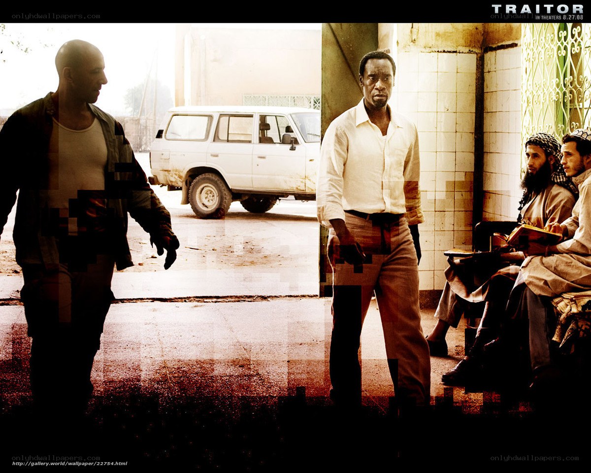 Traitor movie poster scene