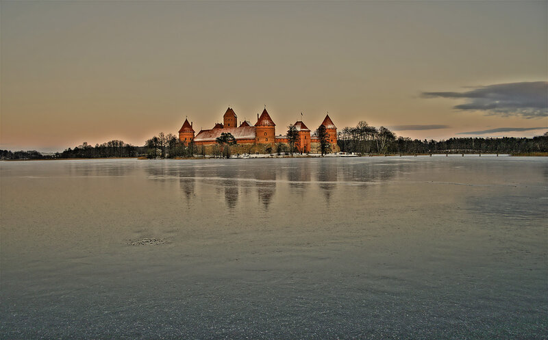 Trakai Island Castle — Gray