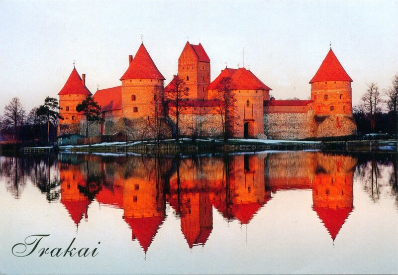 Trakai Island Castle — Red, Serene