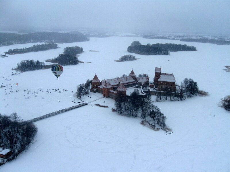 Trakai Island Castle — White