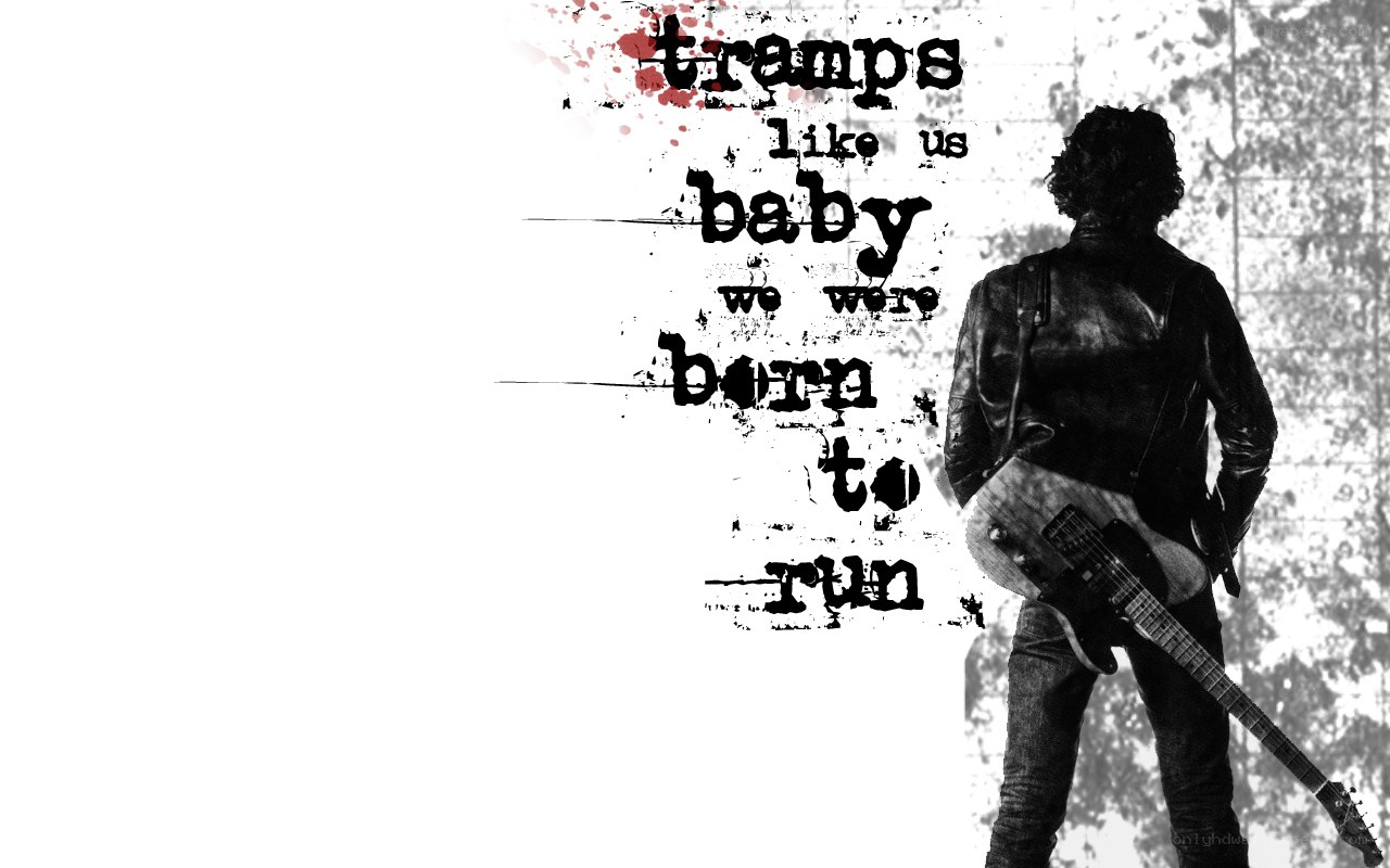 Tramps like us wallpaper